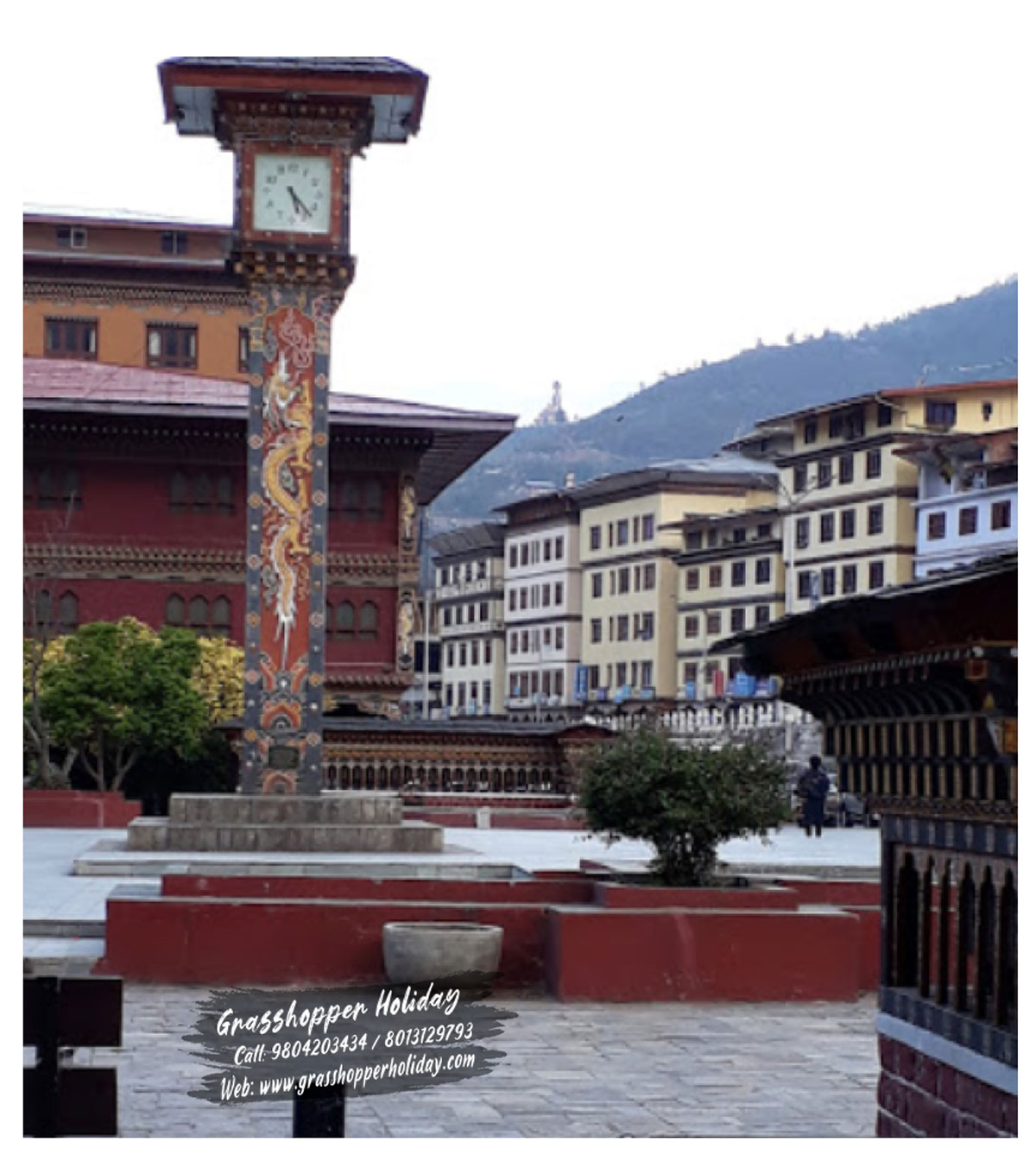 Clock Tower Square- attraction of thimphu bhutan