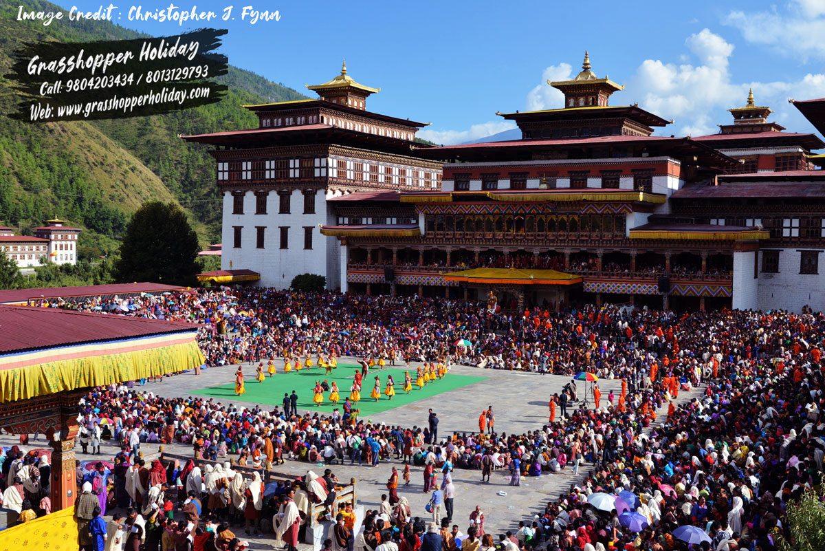Tashichho Dzong thimphu - bhutan tours packages