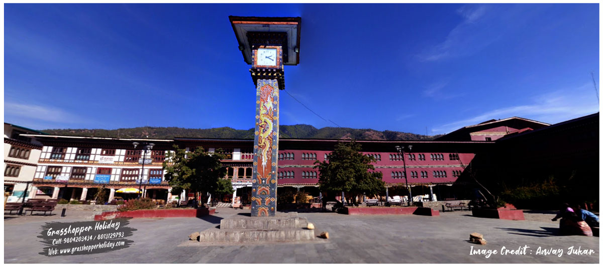 Clock Tower Square- attraction of thimphu bhutan
