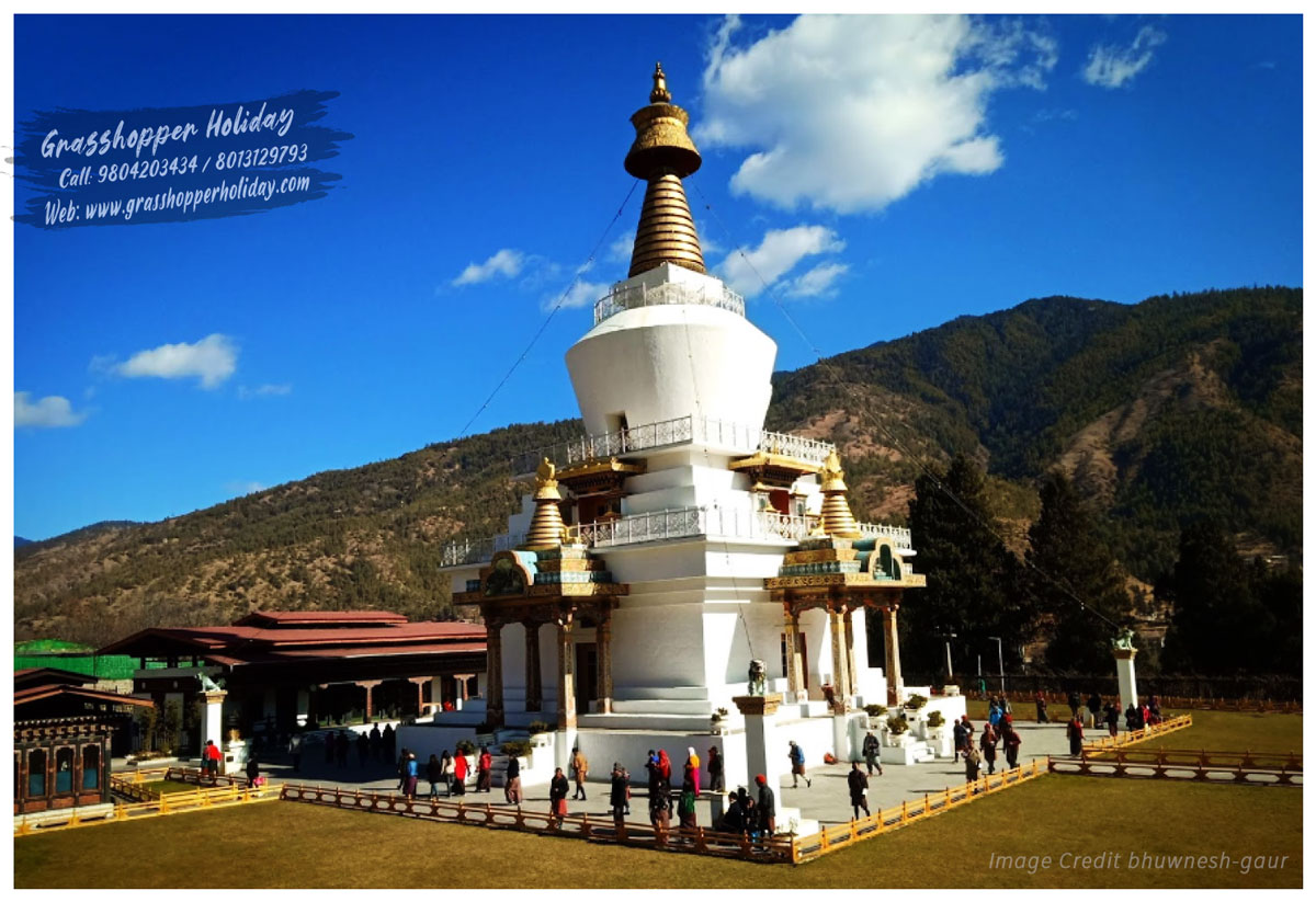 Thimphu Chorten - Top attraction of thimphu - Bhutan package tour
